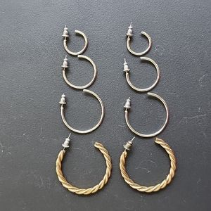 Hoop earrings